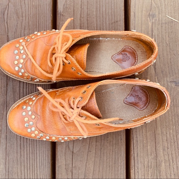 Riveted oxford lace ups by Feud. UK size 7 - Picture 5 of 6